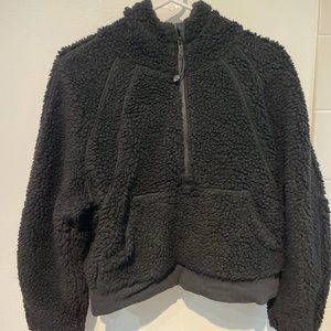 Lululemon Black Fuzzy Hoodie